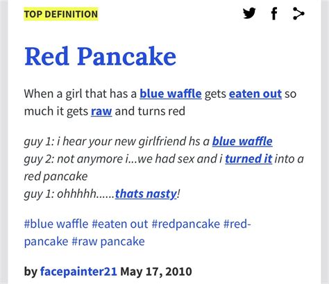 blue urban dictionary